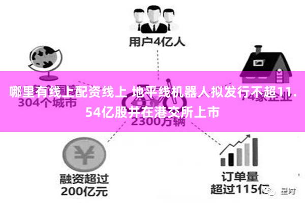 哪里有线上配资线上 地平线机器人拟发行不超11.54亿股并在港交所上市